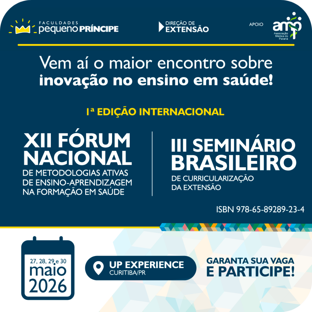 XII Fórum Nacional de Metodologias Ativas na Formação em Saúde